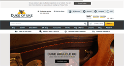 Desktop Screenshot of dukeofuke.co.uk